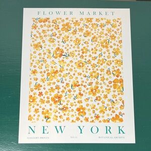 Flower Market Botanical Archive NEW YORK USA  No. 11 Gallery Print
